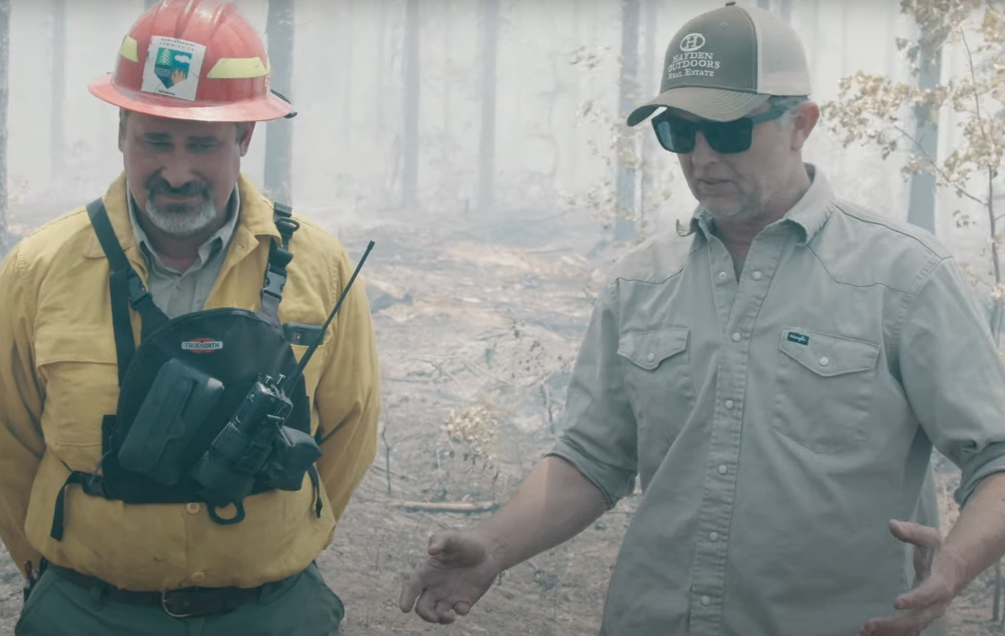 Heath Thompson analyzes the burn and explains on Life on the Land TV the effects and benefits to the forest, wildlife and land.