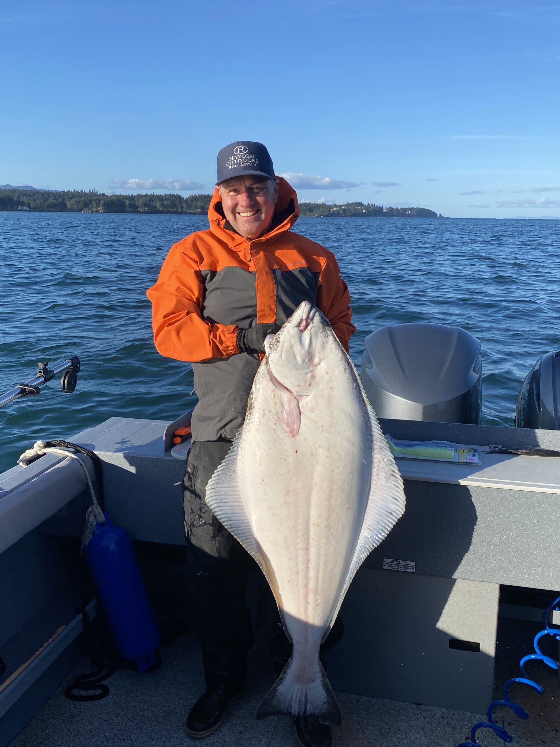 John Herrity with a successful catch in Alaska. 