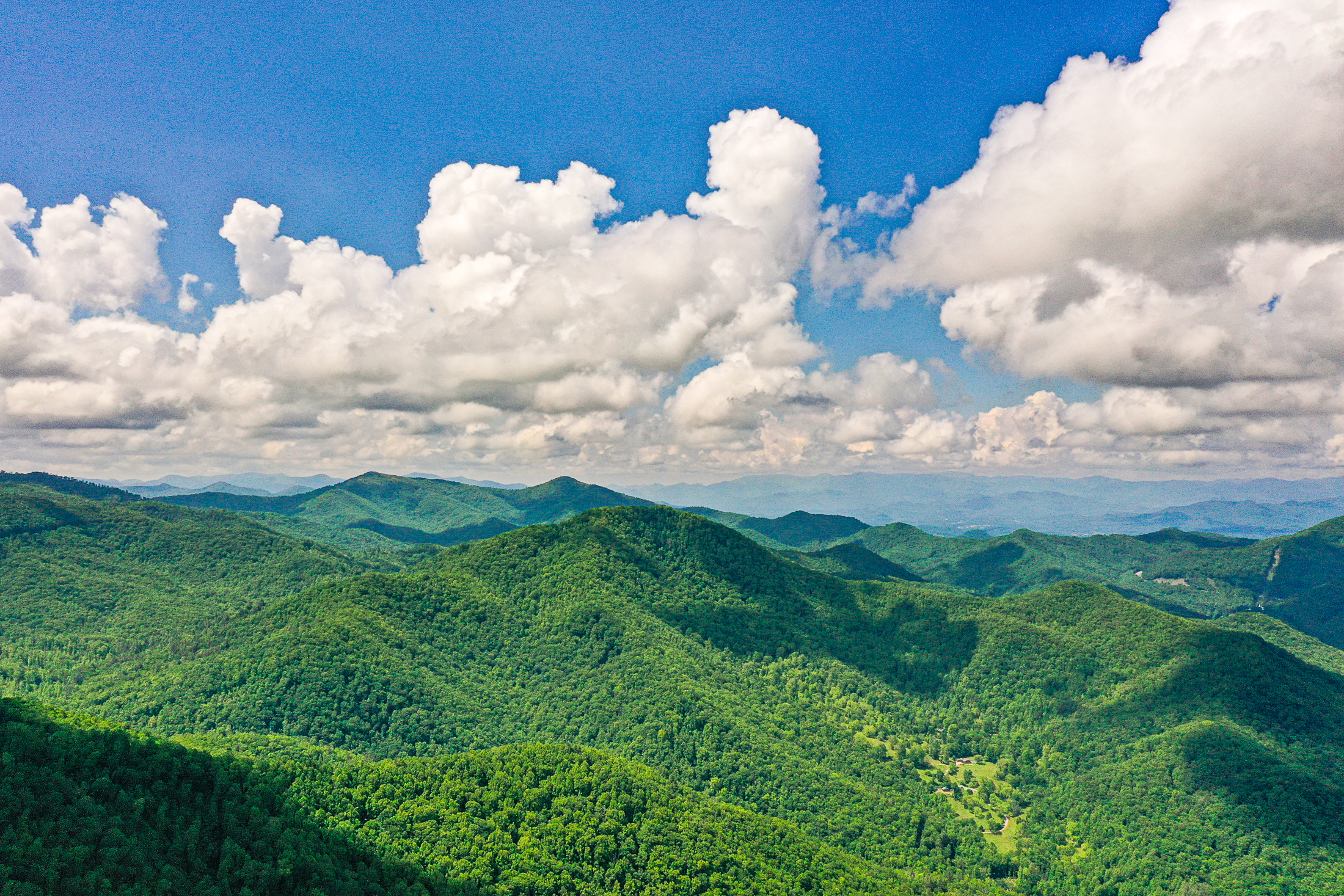 East Fork Mountaintop in Jackson County, North Carolina.