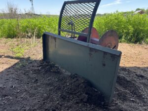 Wire Winder Skid Steer Attachment