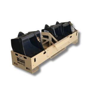 Bucket Bunker Mini-EX 2T Excavator Attachment Rack