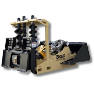 Bucket Bunker Auger Lite-PRO w/1 Dirt Bit & 2 Rock Bit Pockets