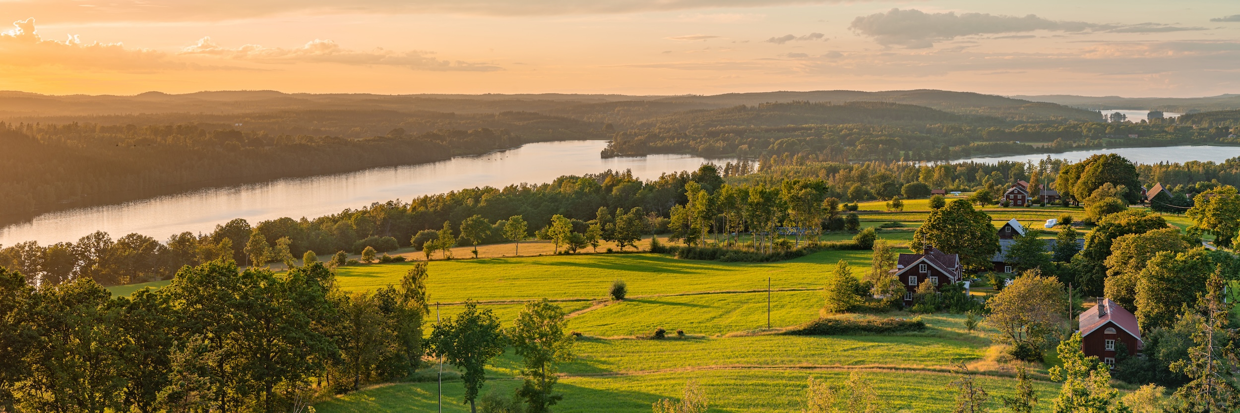 river cutting through a large piece or rural, green real estate, exemplifying the extent of the surface rights