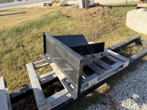 Skid Steer Quick Attach Stump Bucket