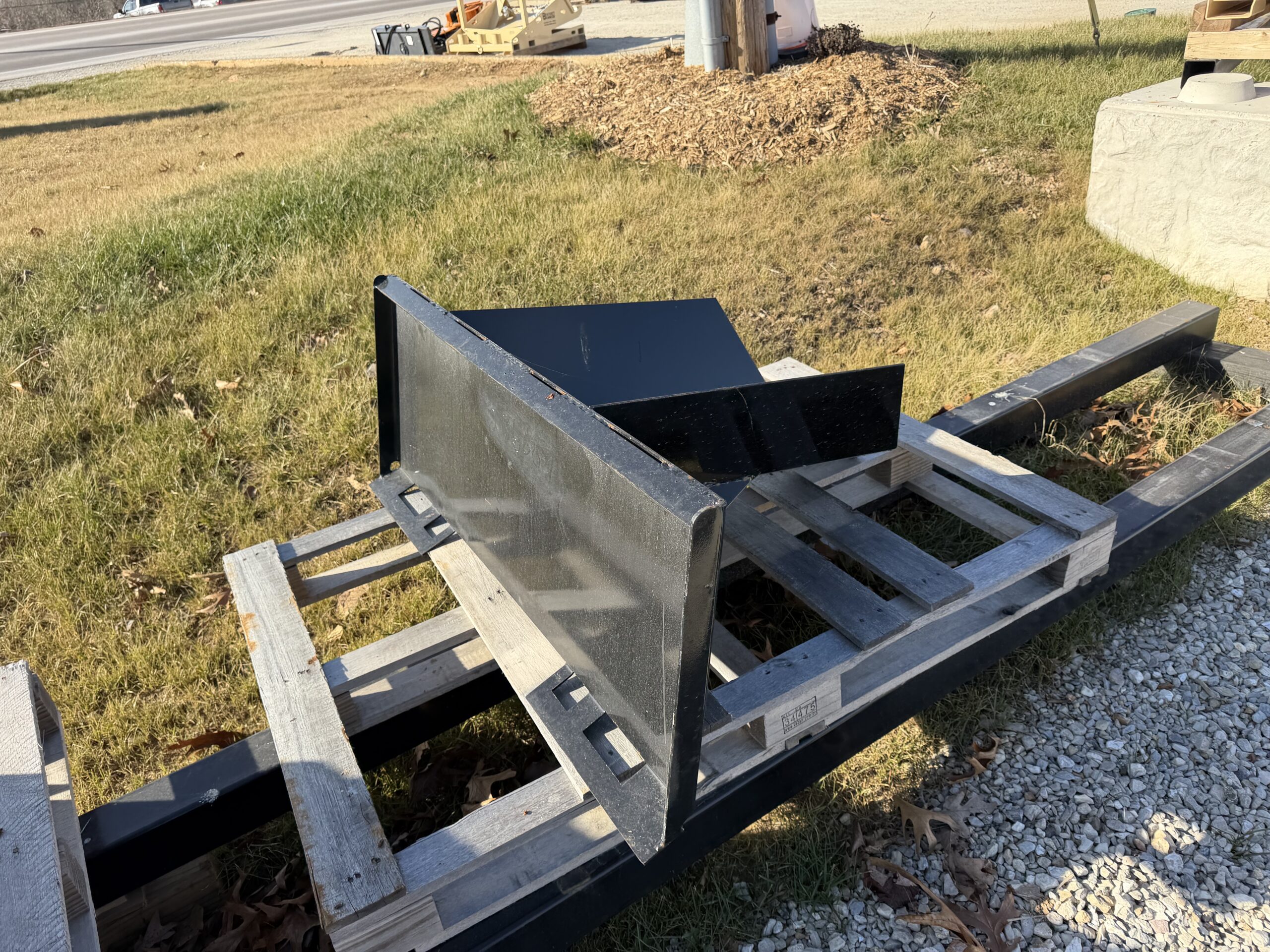 Thumbnail image of a Skid Steer Quick Attach Stump Bucket