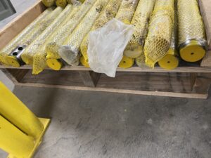 Pallet of 18 55mm x 400mm Excavator pins