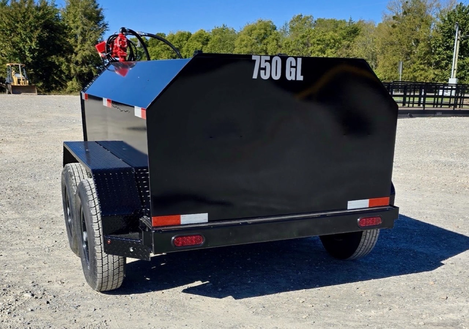 Thumbnail image of a 750 Gallon Diesel Fuel Trailer with Transfer Pump